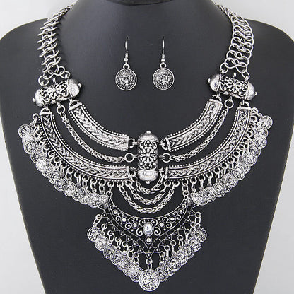 diamond crystal necklace - Coprate