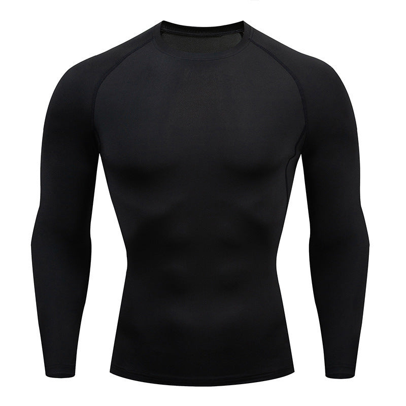 Long-Sleeved Fitness  Clothes For Men