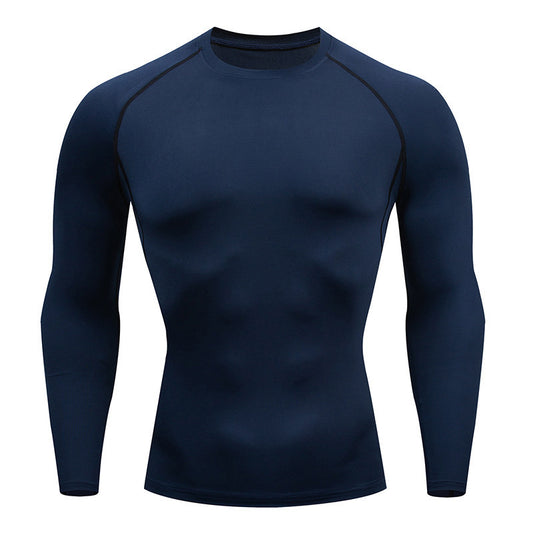 Long-Sleeved Fitness  Clothes For Men