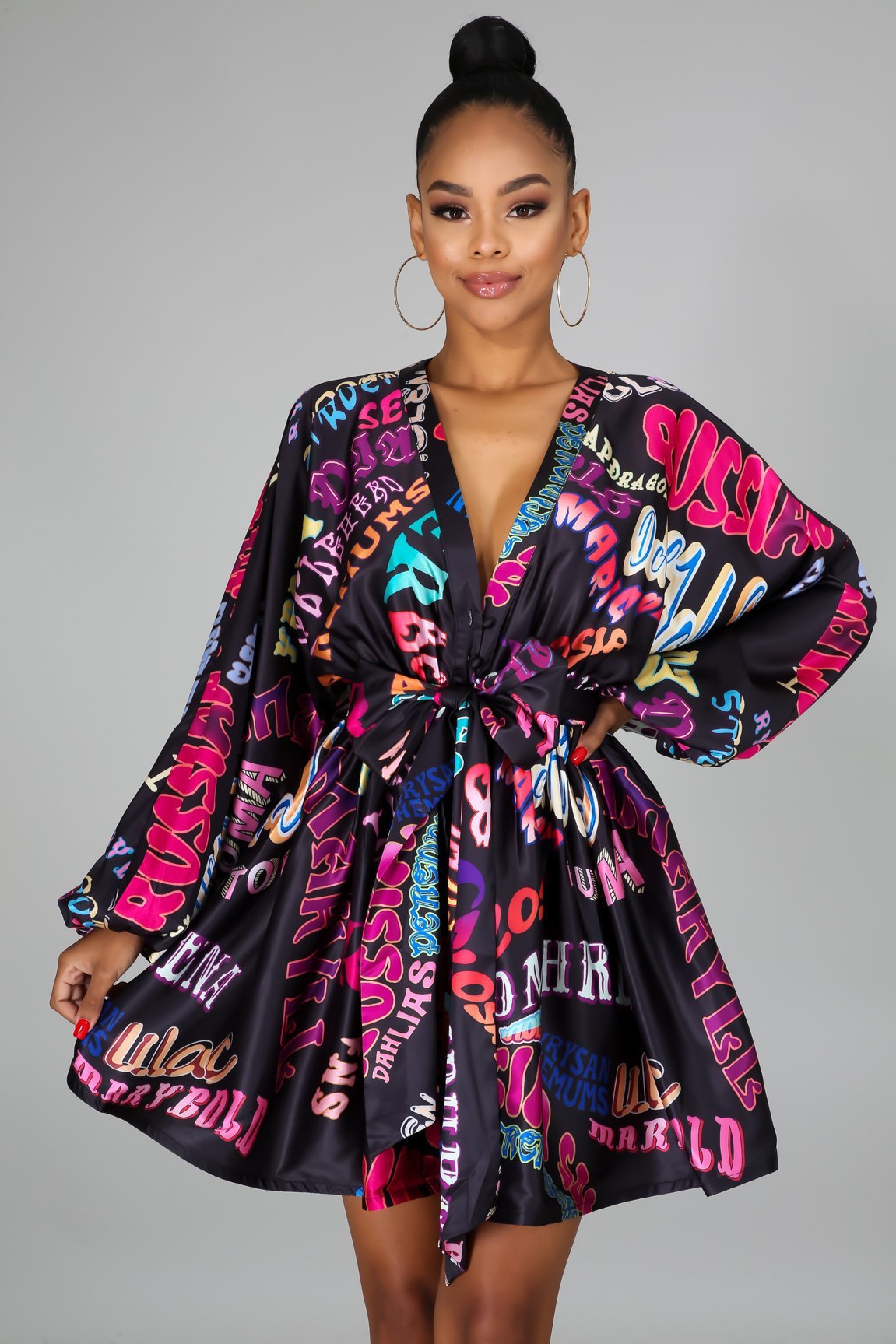 Women print dress - Coprate