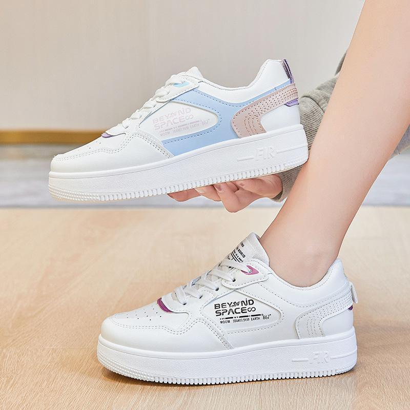 White  Casual Sports Shoes For Women