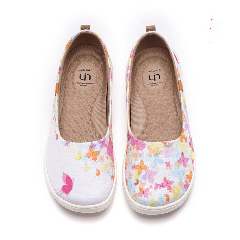 Lazy Shoes Women Casual Canvas Shoes