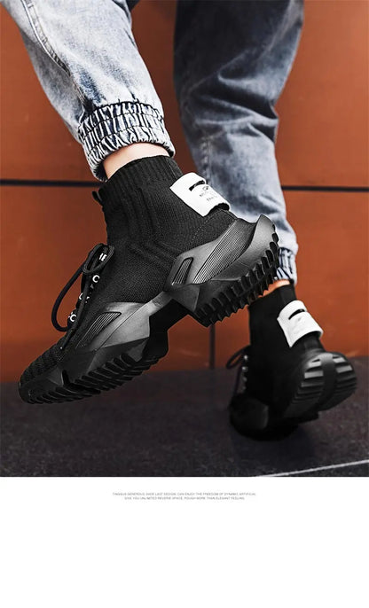 Plus Size High Top Massive Sports Sock Boot