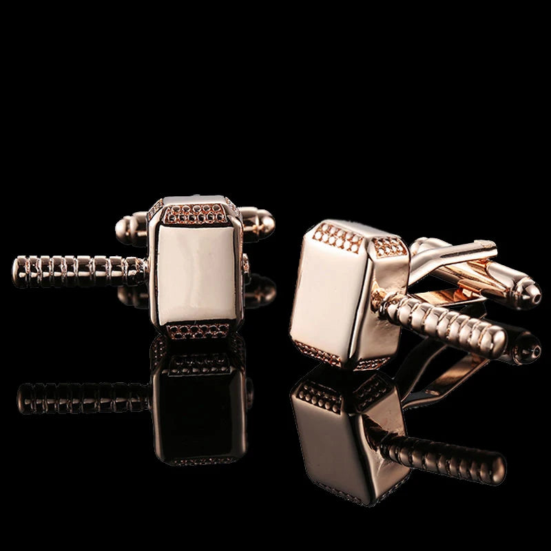 Summer new high quality brass plated 18K Gold luxury gold Cufflinks classic style fashion men's French shirt cufflink man gift