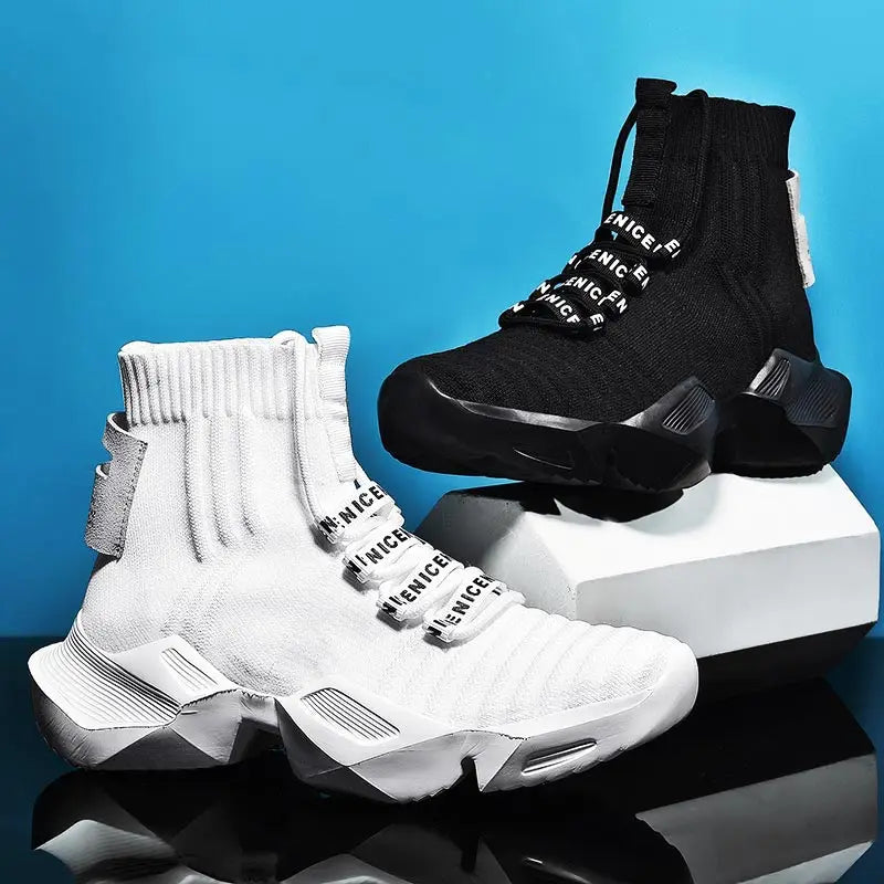 Plus Size High Top Massive Sports Sock Boot