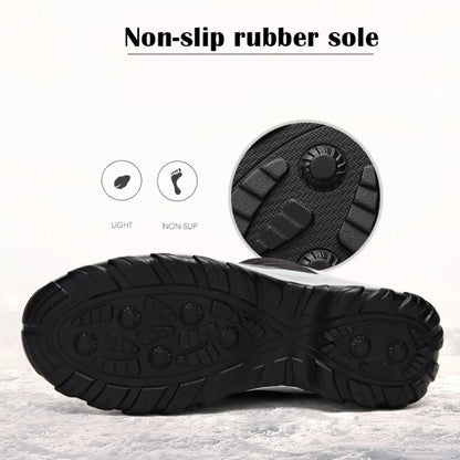 Chunky Platform Waterproof Non-slip Warm Shoes