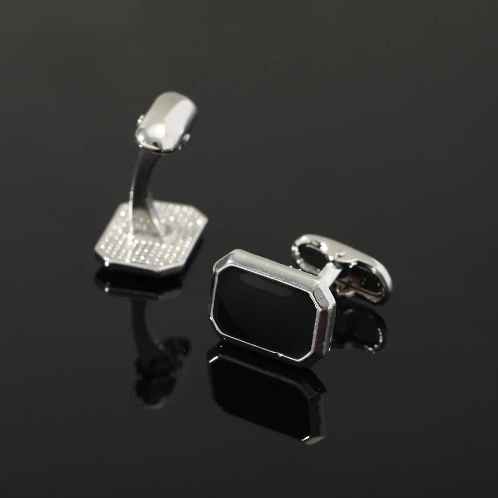 French Square Cufflinks Fashion Men