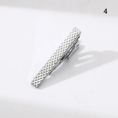 Classic Design Metal Necktie Tie Clasp Clip