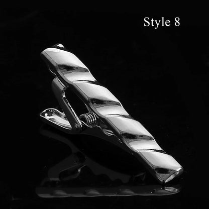 Classic Design Metal Necktie Tie Clasp Clip