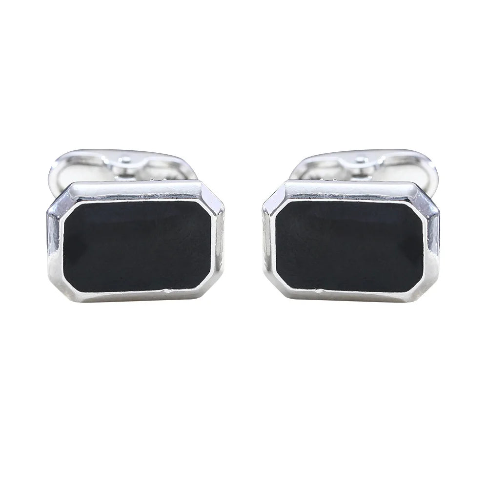 French Square Cufflinks Fashion Men