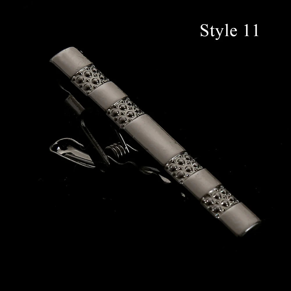 Classic Design Metal Necktie Tie Clasp Clip