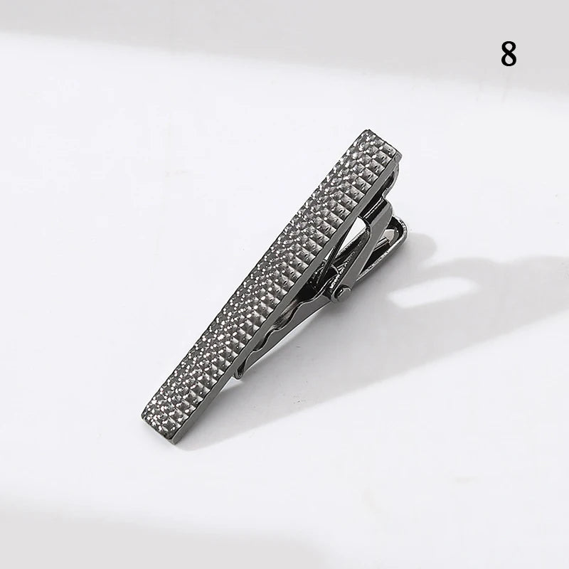 Classic Design Metal Necktie Tie Clasp Clip