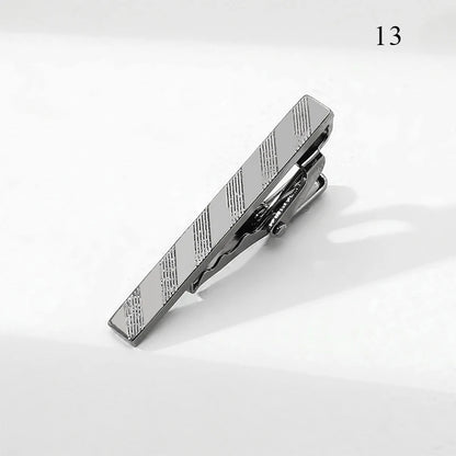 Classic Design Metal Necktie Tie Clasp Clip