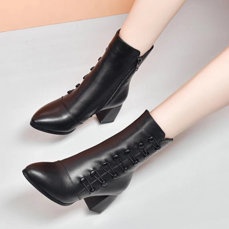 New High Heels designer Sexy Women Ankle Boots