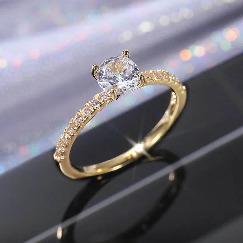 Fashion Trendy Engagement Rings for Women