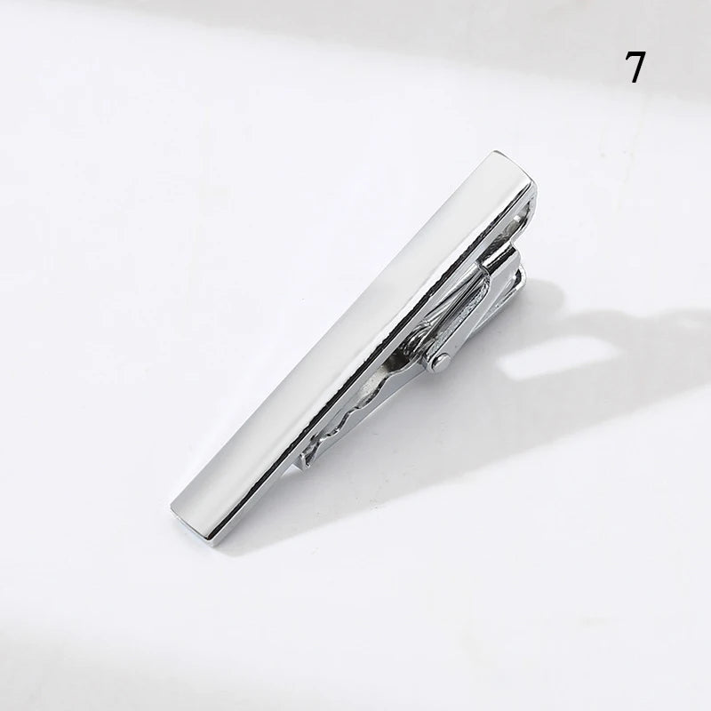 Classic Design Metal Necktie Tie Clasp Clip