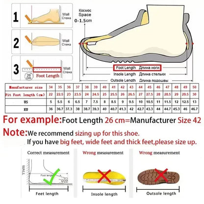 Men Sneaker Breathable Casual Shoe Thick Sole