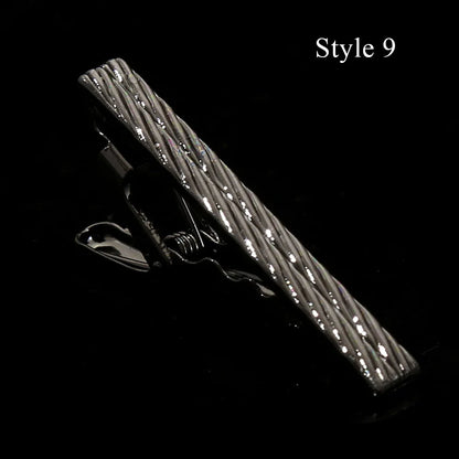 Classic Design Metal Necktie Tie Clasp Clip