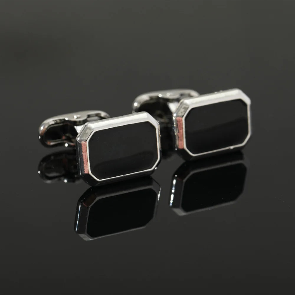 French Square Cufflinks Fashion Men