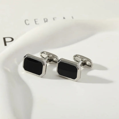 French Square Cufflinks Fashion Men