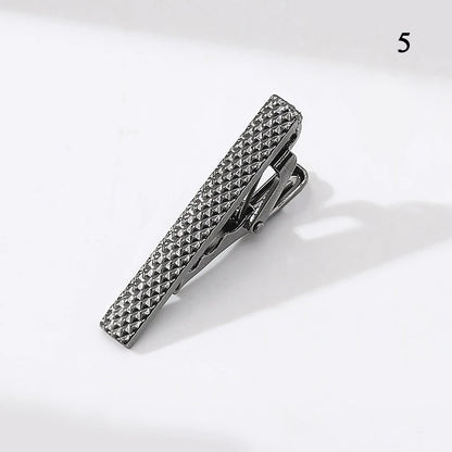 Classic Design Metal Necktie Tie Clasp Clip