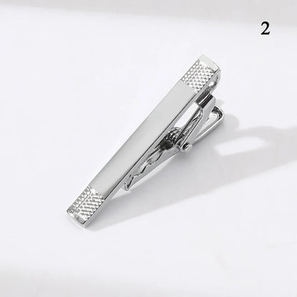 Classic Design Metal Necktie Tie Clasp Clip