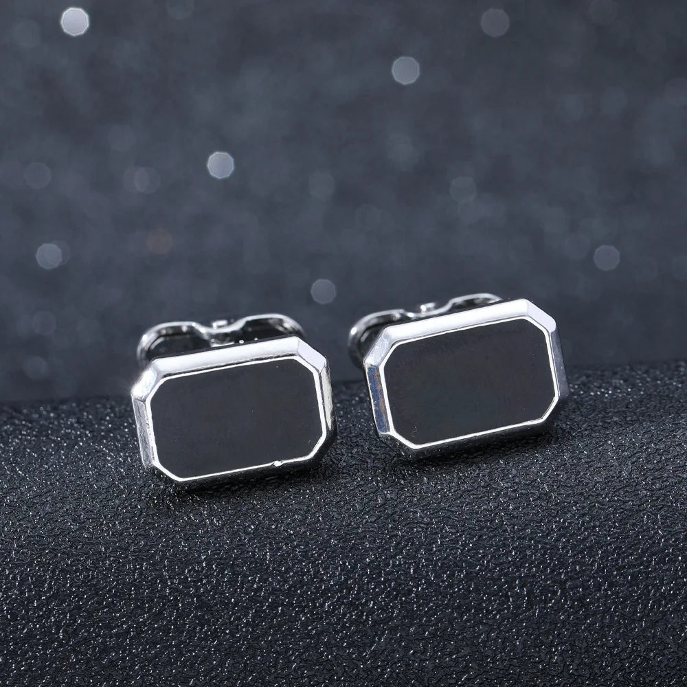 French Square Cufflinks Fashion Men