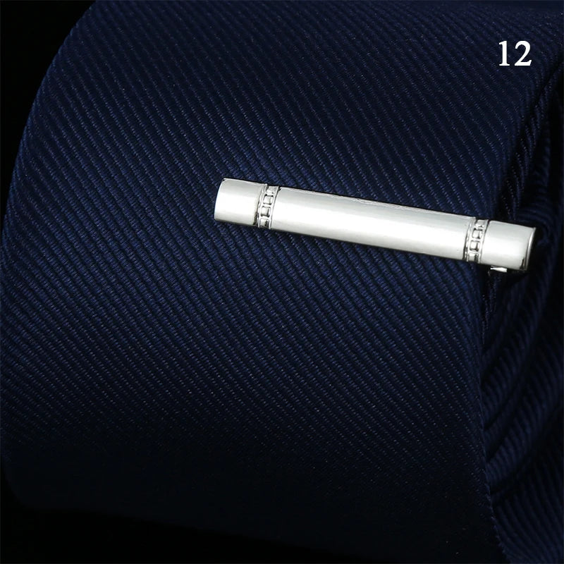 Classic Design Metal Necktie Tie Clasp Clip