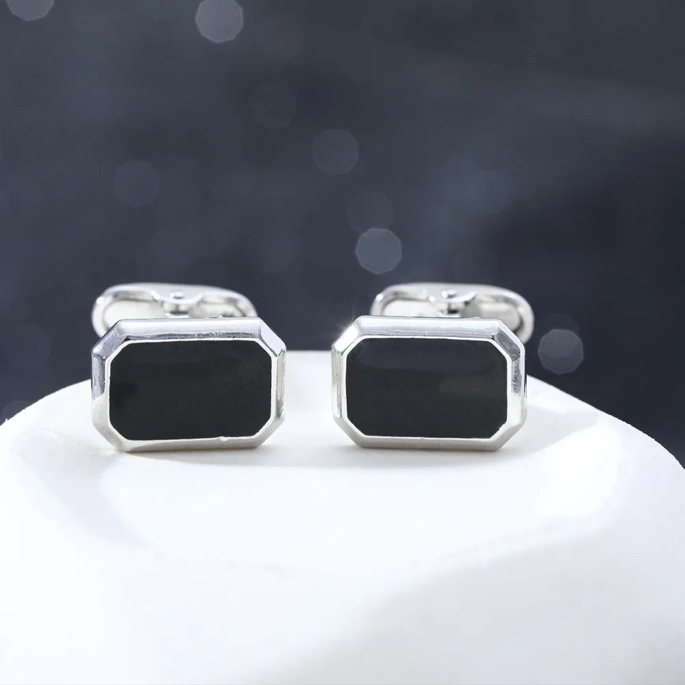 French Square Cufflinks Fashion Men