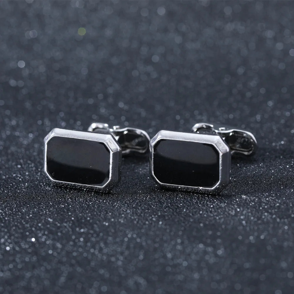 French Square Cufflinks Fashion Men