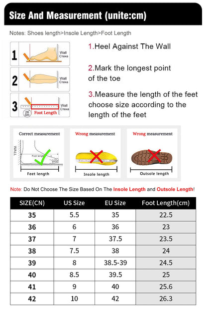 Chunky Platform Waterproof Non-slip Warm Shoes